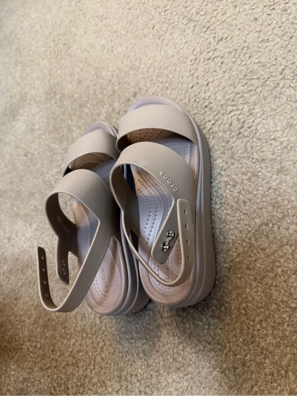 New Brooklyn wedge crocs